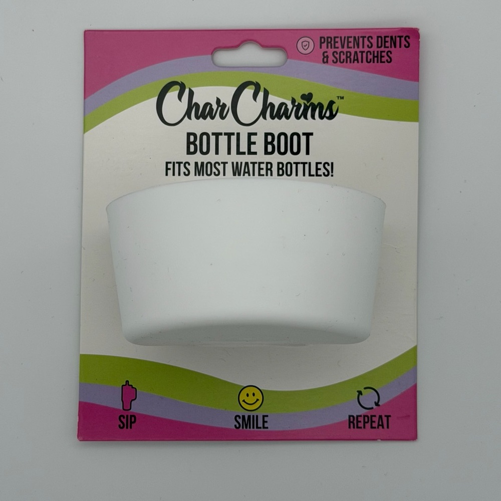 CharCharms White Bottle Boot